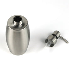 Load image into Gallery viewer, Stainless Steel Soap Dispenser Oval Hand Sanitizer Bottle, SH158