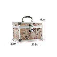 Load image into Gallery viewer, Cosmetics Multifunctional Storage Box Technician Foot Bath Toolbox, Small, Large