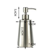 Load image into Gallery viewer, Stainless Steel Dishwashing Liquid Bottle Hand Sanitizer Bottle Manual Soap Dispenser, SH104