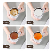 Load image into Gallery viewer, Electric Stirring Cup Milkshake Coffee Stirring Cup, Electric (White), Electric (Brown)