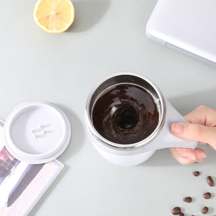 Electric Stirring Cup Milkshake Coffee Stirring Cup, Electric (White), Electric (Brown)