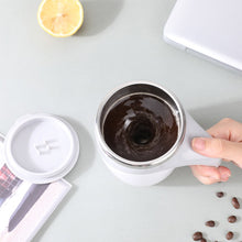 Load image into Gallery viewer, Electric Stirring Cup Milkshake Coffee Stirring Cup, Electric (White), Electric (Brown)