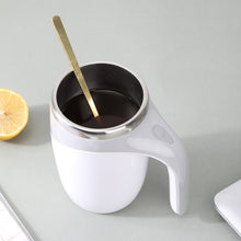 Load image into Gallery viewer, Electric Stirring Cup Milkshake Coffee Stirring Cup, Electric (White), Electric (Brown)