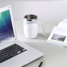 Load image into Gallery viewer, Electric Stirring Cup Milkshake Coffee Stirring Cup, Electric (White), Electric (Brown)