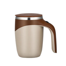 Load image into Gallery viewer, Electric Stirring Cup Milkshake Coffee Stirring Cup, Electric (White), Electric (Brown)