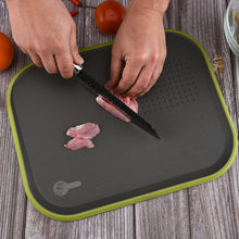 Load image into Gallery viewer, Multifunctional Anti-skid Double-sided Cutting Board Fruit Plastic Cutting Board, Square