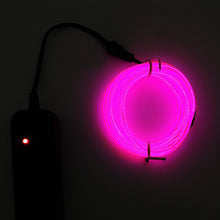 Load image into Gallery viewer, Flexible LED Light EL Wire String Strip Rope Glow Decor Neon Lamp USB Controlle  3M Energy saving Mask glasses glow line F277, TBD0156472001A, TBD0156472001B, TBD0156472001C, TBD0156472001D, TBD0156472001E, TBD0156472001F, TBD0156472001G, TBD0156472001...