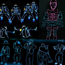 Load image into Gallery viewer, Flexible LED Light EL Wire String Strip Rope Glow Decor Neon Lamp USB Controlle  3M Energy saving Mask glasses glow line F277, TBD0156472001A, TBD0156472001B, TBD0156472001C, TBD0156472001D, TBD0156472001E, TBD0156472001F, TBD0156472001G, TBD0156472001...