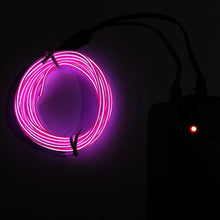 Load image into Gallery viewer, Flexible LED Light EL Wire String Strip Rope Glow Decor Neon Lamp USB Controlle  3M Energy saving Mask glasses glow line F277, TBD0156472001A, TBD0156472001B, TBD0156472001C, TBD0156472001D, TBD0156472001E, TBD0156472001F, TBD0156472001G, TBD0156472001...