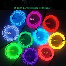 Load image into Gallery viewer, Flexible LED Light EL Wire String Strip Rope Glow Decor Neon Lamp USB Controlle  3M Energy saving Mask glasses glow line F277, TBD0156472001A, TBD0156472001B, TBD0156472001C, TBD0156472001D, TBD0156472001E, TBD0156472001F, TBD0156472001G, TBD0156472001...