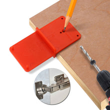 Load image into Gallery viewer, 35 / 40mm Hinge Opening Positioner Hinge Template Drilling Positioning Plate, Hinge Opening Positioner