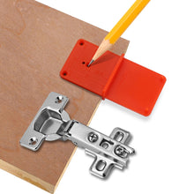 Load image into Gallery viewer, 35 / 40mm Hinge Opening Positioner Hinge Template Drilling Positioning Plate, Hinge Opening Positioner