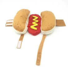 Load image into Gallery viewer, Hot Dog Style Pet Dog Cat Halloween Party Costume Clothes, S, M, L