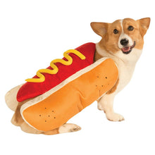 Load image into Gallery viewer, Hot Dog Style Pet Dog Cat Halloween Party Costume Clothes, S, M, L