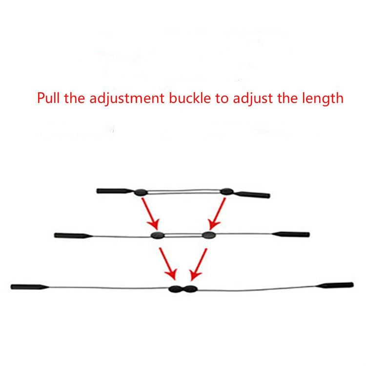 Adjustable Glasses Lanyard Sports Glasses Non-slip Ear Hook Cover, Size:25cm for Children