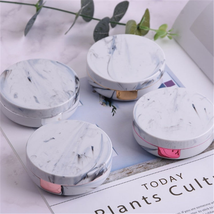 Marbling Plating Color Contact Lens Case Glasses Box