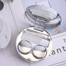Load image into Gallery viewer, Marbling Plating Color Contact Lens Case Glasses Box