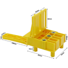 Load image into Gallery viewer, Straight Hole Punching Positioner Woodworking Tools
