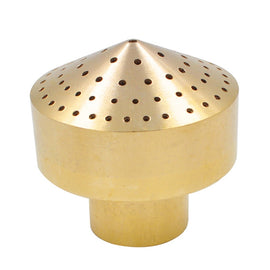 All-copper Fireworks Layer Water Nozzle Landscaping Fountain Head, 4 Points, 6 Points, 1 Inch, 1.5 Inch