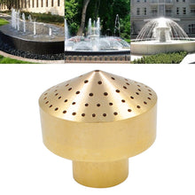 Load image into Gallery viewer, All-copper Fireworks Layer Water Nozzle Landscaping Fountain Head, 4 Points, 6 Points, 1 Inch, 1.5 Inch