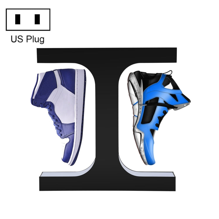 LM-011 LED Lighting Magnetic Levitation Shoes Display Stand