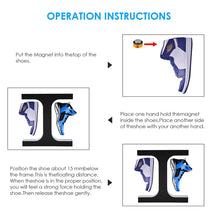 Load image into Gallery viewer, LM-011 LED Lighting Magnetic Levitation Shoes Display Stand