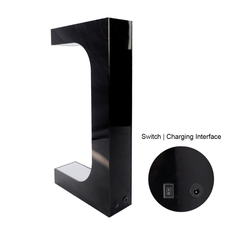 LM-001 LED Lighting Magnetic Levitation Shoes Display Stand