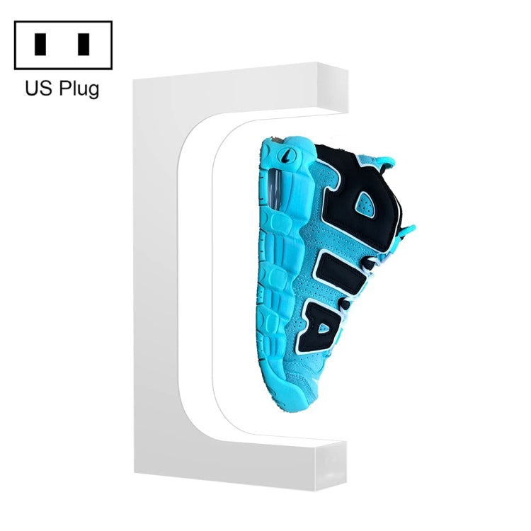 LM-001 LED Lighting Magnetic Levitation Shoes Display Stand