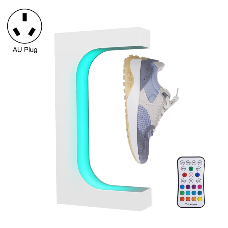 LM-001 LED Lighting Magnetic Levitation Shoes Display Stand