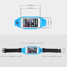 Load image into Gallery viewer, Outdoor Sports Running Waist Bag Touch-screen Waterproof Bag