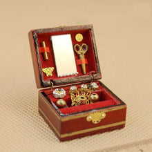 Load image into Gallery viewer, Doll House Mini Vintage Jewelry Box Accessories Children's Educational Toys, Jewelry Box