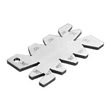 Load image into Gallery viewer, Stainless Steel Screw Thread Cutting Angle Gauge Measuring Tool, Cutting Angle Gauge