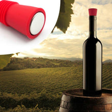 Load image into Gallery viewer, Food Grade Silicone Wine Stopper Creative Preservation Bottle Stopper, Preservation Bottle Stopper(Purple), Preservation Bottle Stopper(Red), Preservation Bottle Stopper(Blue), Preservation Bottle Stopper(Green)