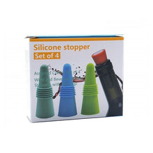 Load image into Gallery viewer, Food Grade Silicone Wine Stopper Creative Preservation Bottle Stopper, Preservation Bottle Stopper(Purple), Preservation Bottle Stopper(Red), Preservation Bottle Stopper(Blue), Preservation Bottle Stopper(Green)