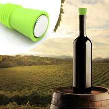 Load image into Gallery viewer, Food Grade Silicone Wine Stopper Creative Preservation Bottle Stopper, Preservation Bottle Stopper(Purple), Preservation Bottle Stopper(Red), Preservation Bottle Stopper(Blue), Preservation Bottle Stopper(Green)