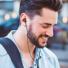Load image into Gallery viewer, Langsdom M305 Bass Earphone for Phone 3.5mm In-ear Metal Earphones with HD Mic Earbuds for xiaomi iPhone Samsung