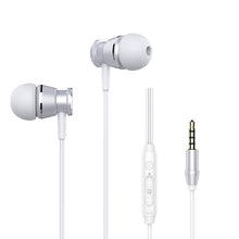 Load image into Gallery viewer, Langsdom M305 Bass Earphone for Phone 3.5mm In-ear Metal Earphones with HD Mic Earbuds for xiaomi iPhone Samsung