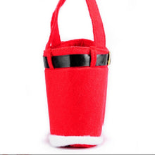 Load image into Gallery viewer, Santa Claus Suspenders Pants Candy Bottle Gift Bag Decoration, Santa Claus Bottle Bag