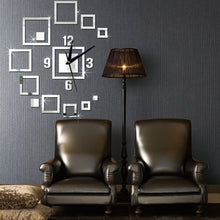 Load image into Gallery viewer, Wall Clocks Mirror 3D Stereo Acrylic Living Room Bedroom Decoration Wall Clock Fashion DIY Creative Wall Clock