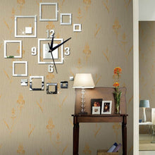 Load image into Gallery viewer, Wall Clocks Mirror 3D Stereo Acrylic Living Room Bedroom Decoration Wall Clock Fashion DIY Creative Wall Clock