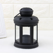 Load image into Gallery viewer, Hollow Star Iron Candle Holder Metal Crafts Portable Candle Holder Decoration