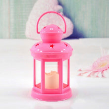 Load image into Gallery viewer, Hollow Star Iron Candle Holder Metal Crafts Portable Candle Holder Decoration
