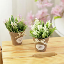Load image into Gallery viewer, Fake Flowers Grass With Plastic Artificial Potted Flowers For Rustic Garden Farmhouse Decoration