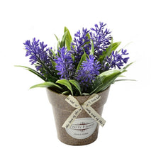 Load image into Gallery viewer, Fake Flowers Grass With Plastic Artificial Potted Flowers For Rustic Garden Farmhouse Decoration
