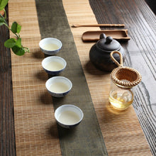 Load image into Gallery viewer, Bamboo Woven Creative Filter Reusable Filter Tea Colander Gadget, Calabash Double Section Tea Leak, Calabash Single Section Tea Leak, Bamboo Root Tea Leak, Bamboo Pole Gauze Plum Tea Leak, Bamboo Pole Hole Tea Leak, Rattan Tea Drain with Handle        ...