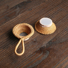 Load image into Gallery viewer, Bamboo Woven Creative Filter Reusable Filter Tea Colander Gadget, Calabash Double Section Tea Leak, Calabash Single Section Tea Leak, Bamboo Root Tea Leak, Bamboo Pole Gauze Plum Tea Leak, Bamboo Pole Hole Tea Leak, Rattan Tea Drain with Handle        ...