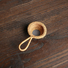 Load image into Gallery viewer, Bamboo Woven Creative Filter Reusable Filter Tea Colander Gadget, Calabash Double Section Tea Leak, Calabash Single Section Tea Leak, Bamboo Root Tea Leak, Bamboo Pole Gauze Plum Tea Leak, Bamboo Pole Hole Tea Leak, Rattan Tea Drain with Handle        ...
