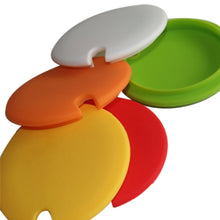 Load image into Gallery viewer, 5 PCS Creative Cup Lids Food-grade Silicone Cup Cover Heat-resistant Safe Healthy Silicone Lid with Gap