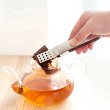 Load image into Gallery viewer, 2 PCS Stainless Steel Tea Bag Clip Resistant Teabag Squeezer, Tea Bag Clip
