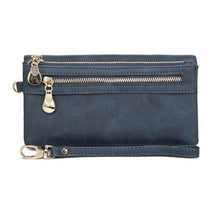 Load image into Gallery viewer, Women Long Wallet Female High Capacity Double Zippers Clutch Purse